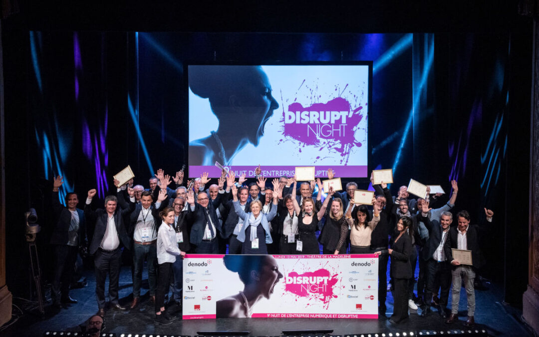 Trophée d’Or à la Disrupt’Night